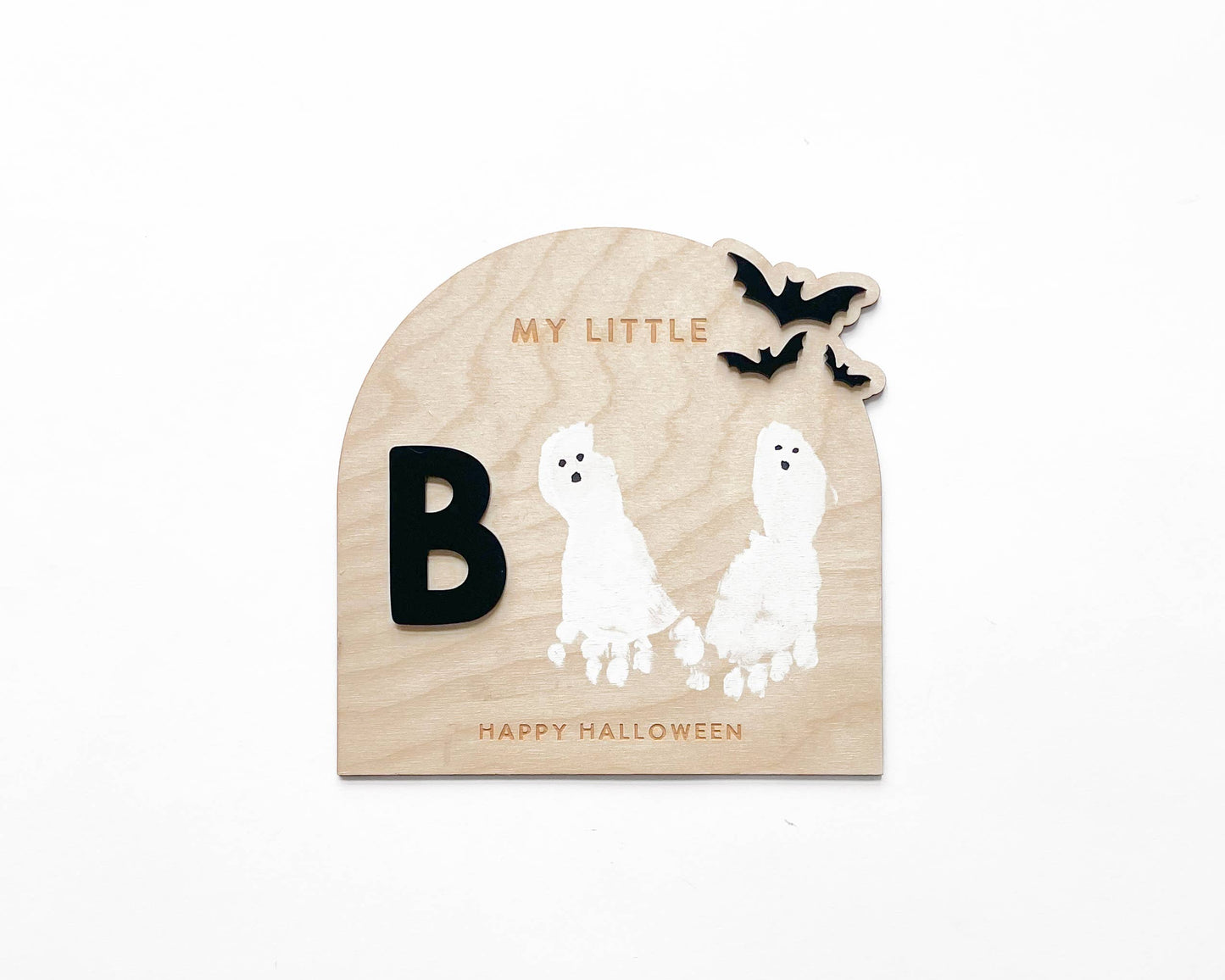 Boo Footprint Keepsake