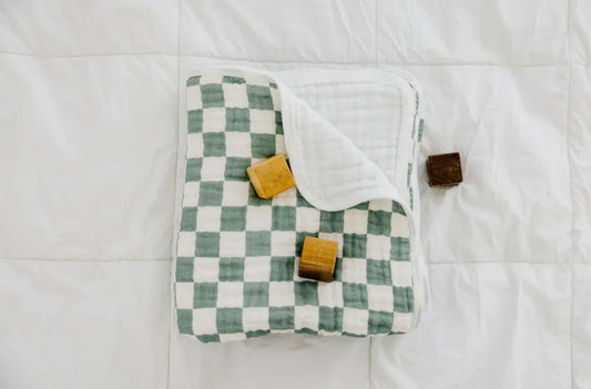 Checkered Muslin Quilt