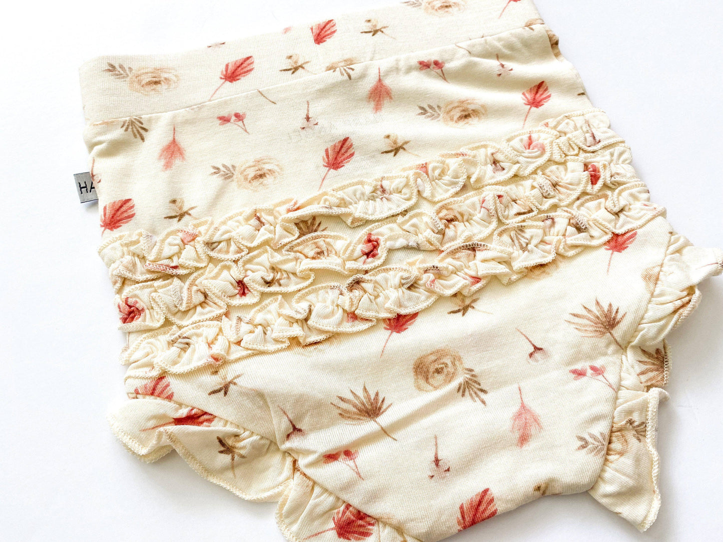 Boho Floral Ruffle Bloomers