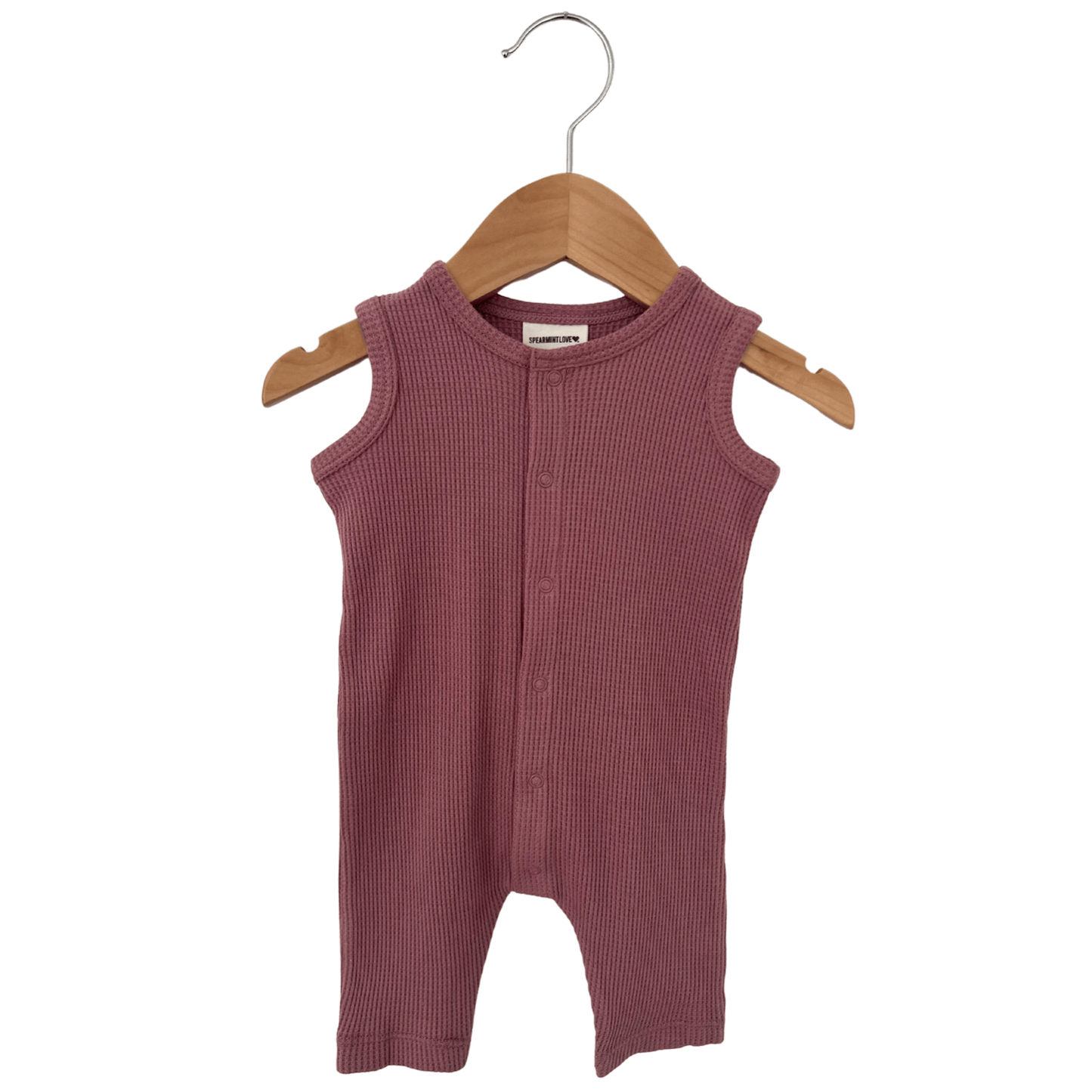 Winterberry Waffle Romper