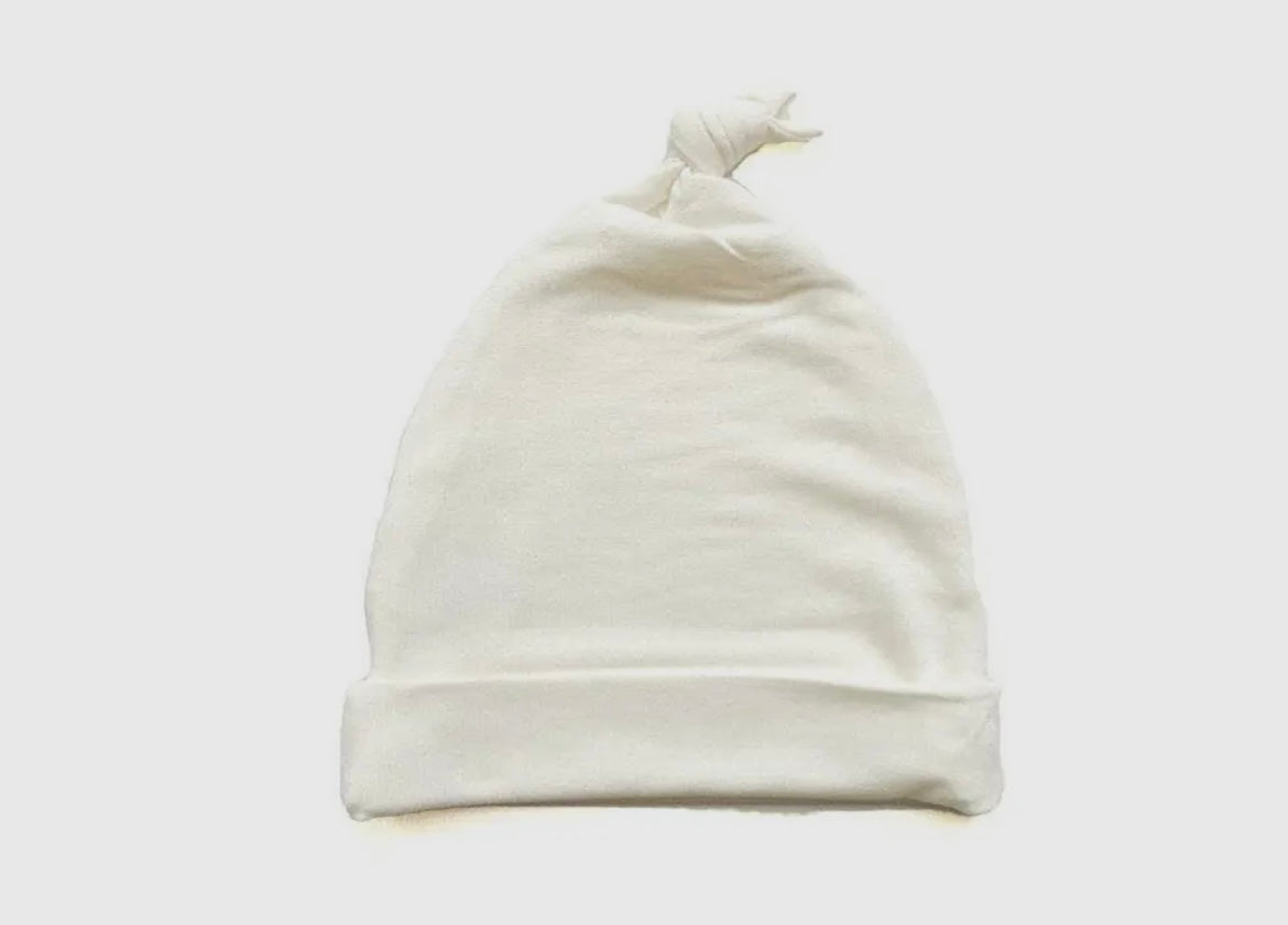 White Knot Hat