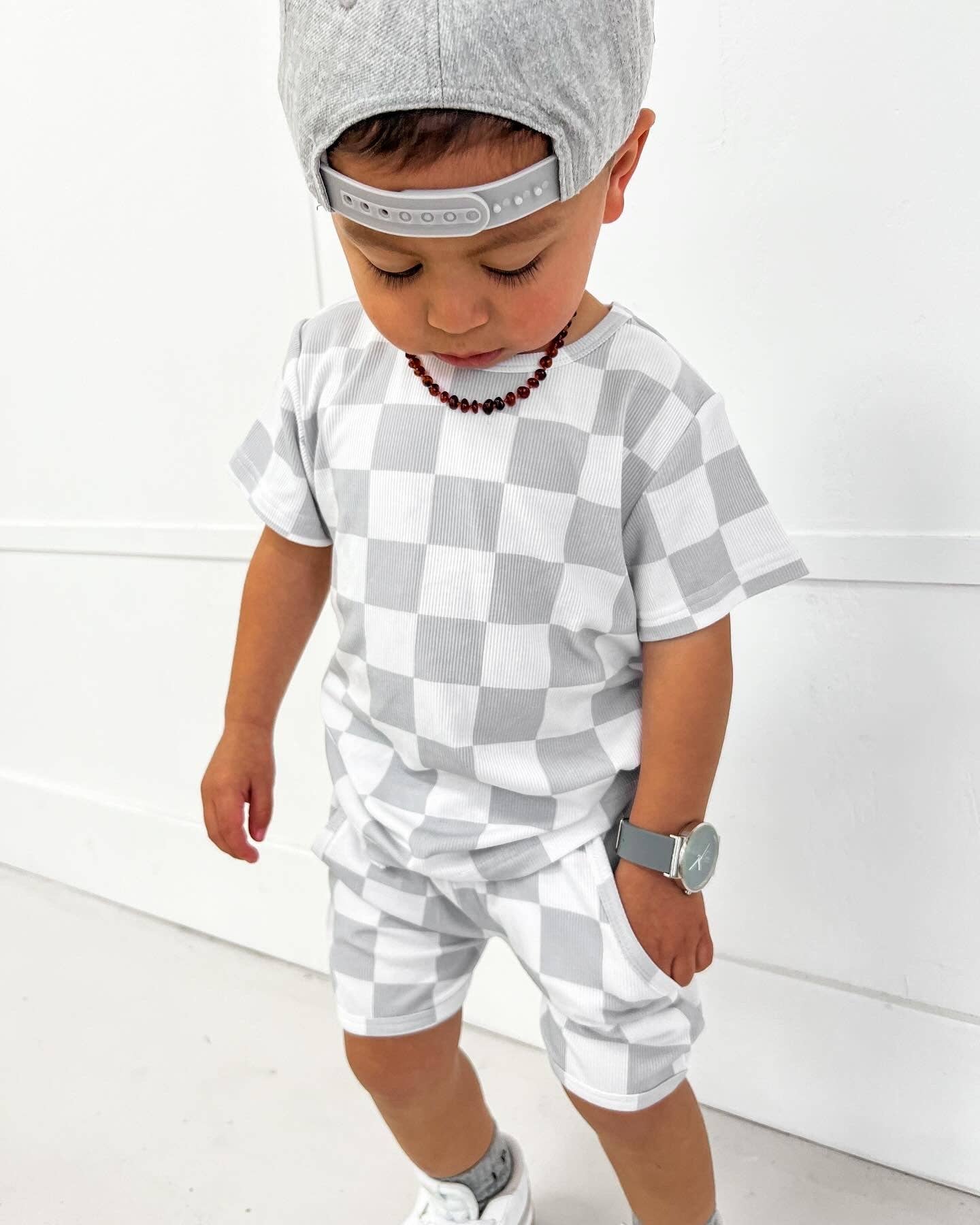 Checkered Two Piece Set