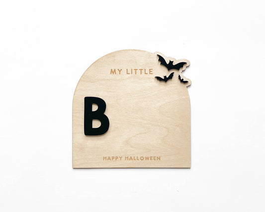 Boo Footprint Keepsake