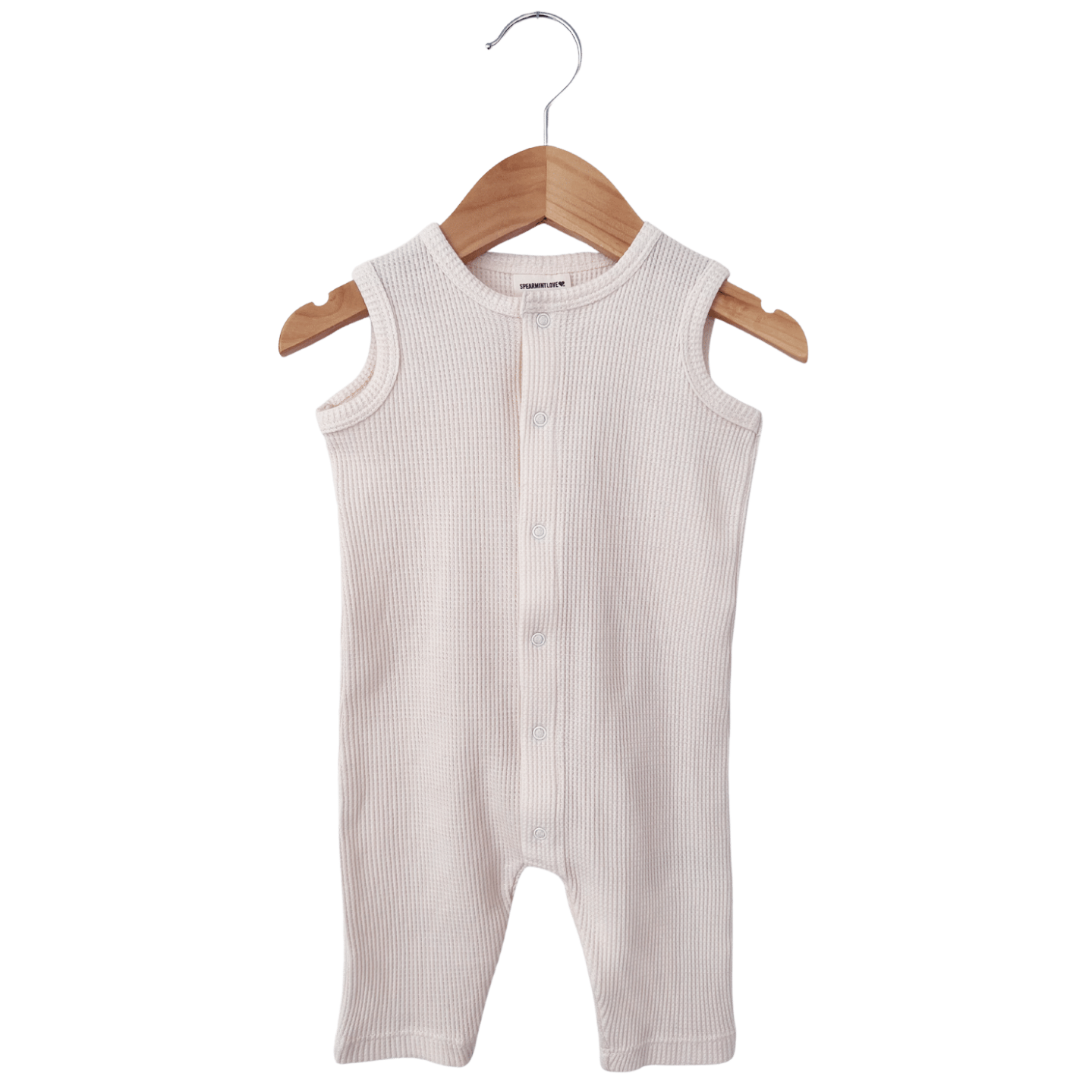 Snow Organic Waffle Romper